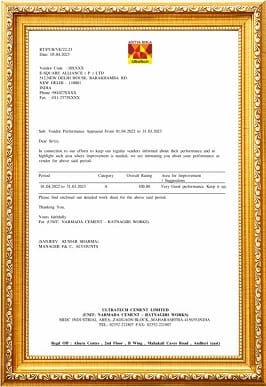 Perfect 100/100 Rating from Aditya Birla
