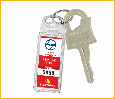 Customised Keychains for Padlocks