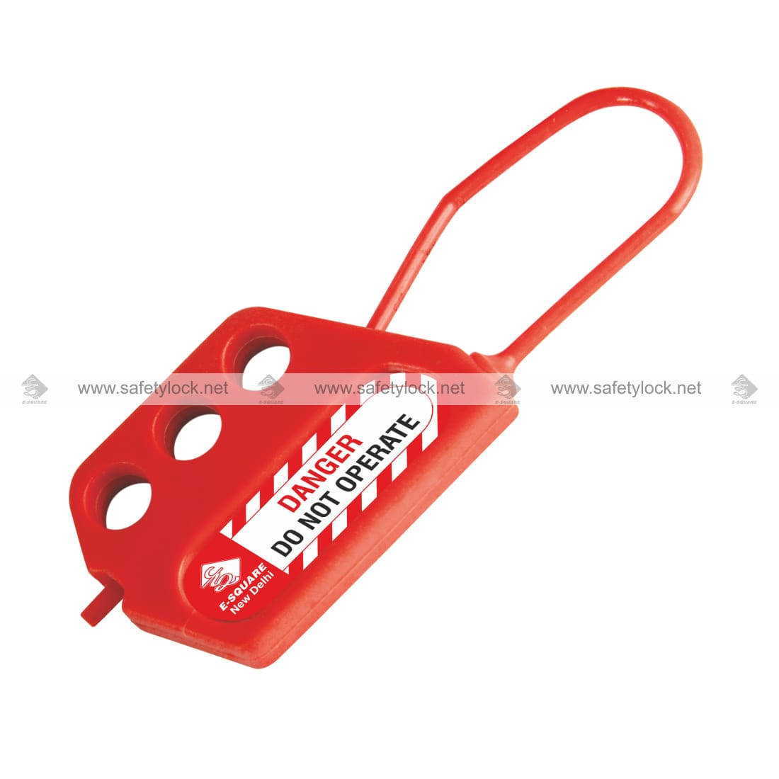 de-electric lockout tagout hasp