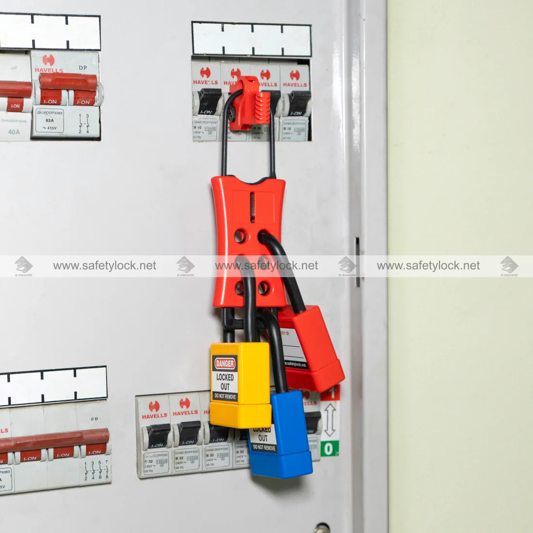 di-electric pop-up lockout hasp installation