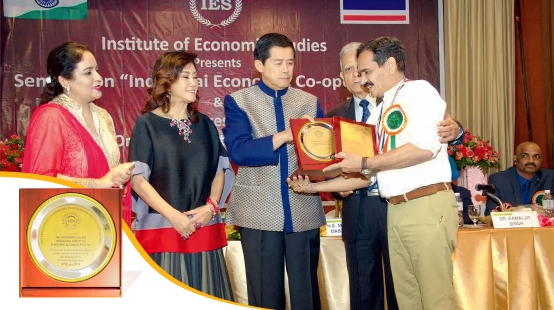 International Leadership & Innovation Gold Medal by IES, Thailand