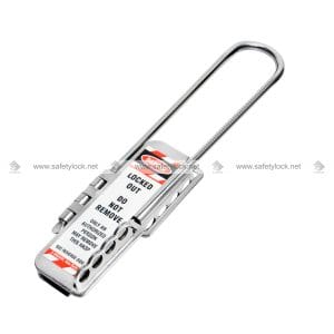 lockout tagout hasp 8 hole 4 mm shackle size