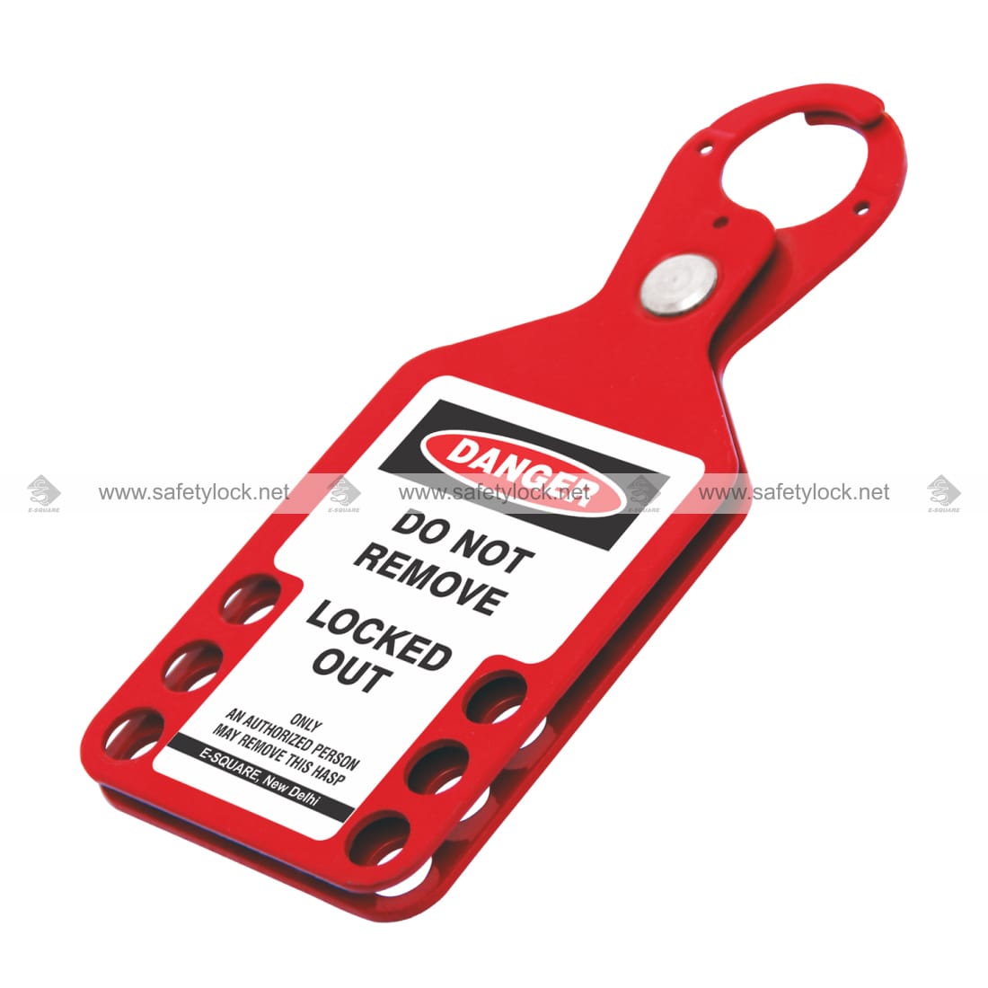 Auto Lockout Hasp 6-Loch - 10 Stück Lockout Tagout Set Aluminium
