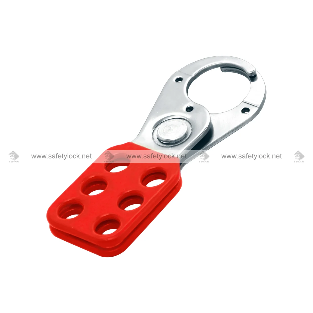 Vinyl Coated Small Stainless Steel Lockout Hasp for Industrial Lockout Tagout Safety and Energy Isolation by E-Square Alliance