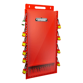 83 Padlock Group Lock Box with Permit Holder