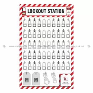 ACP sheet shadow lockout tagout boards