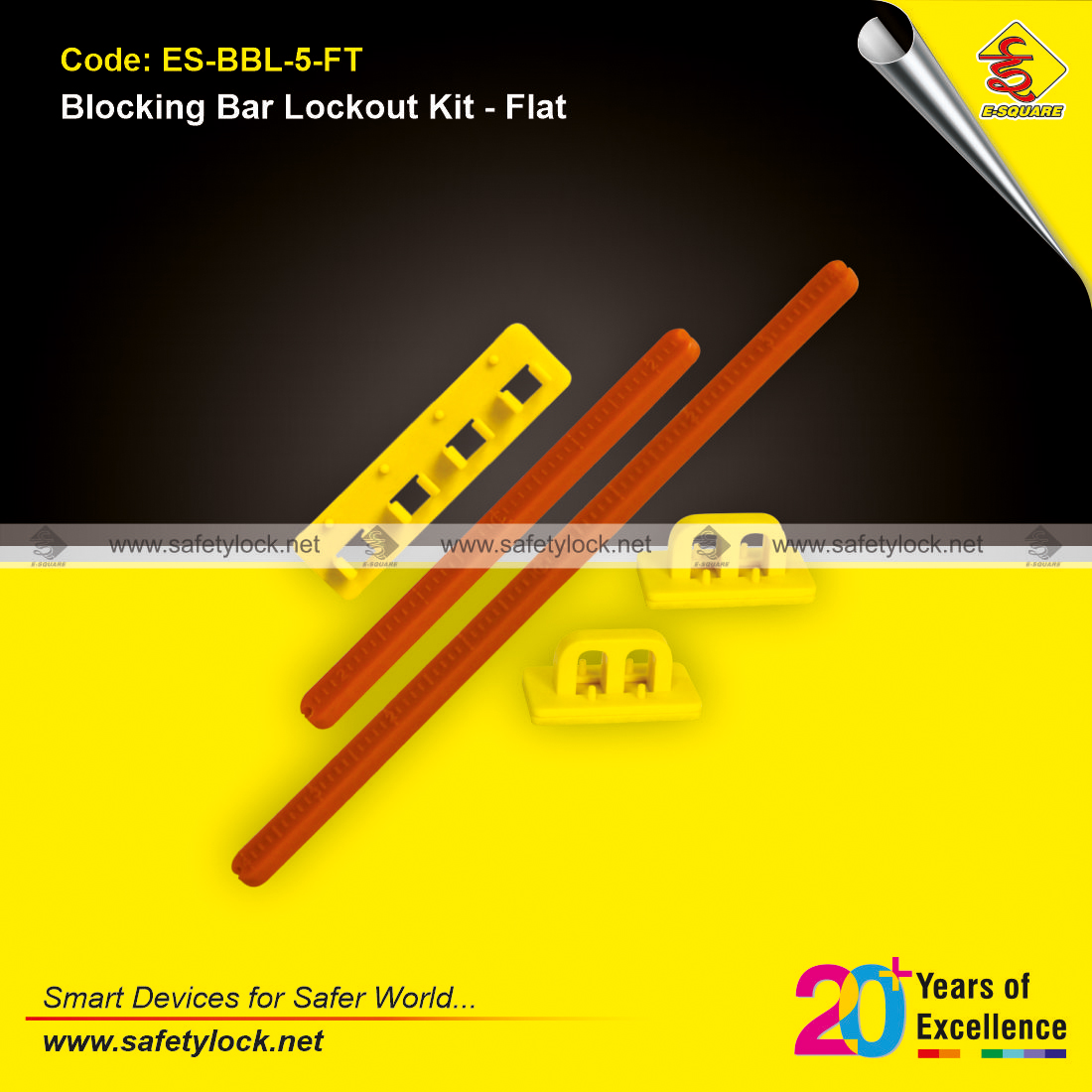 blocking bar lockout kit flat base