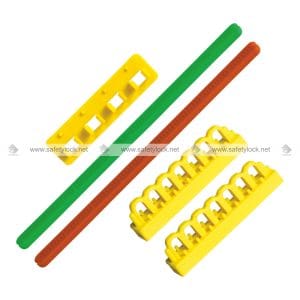 blocking bar lockout kit for electrical panel lockout