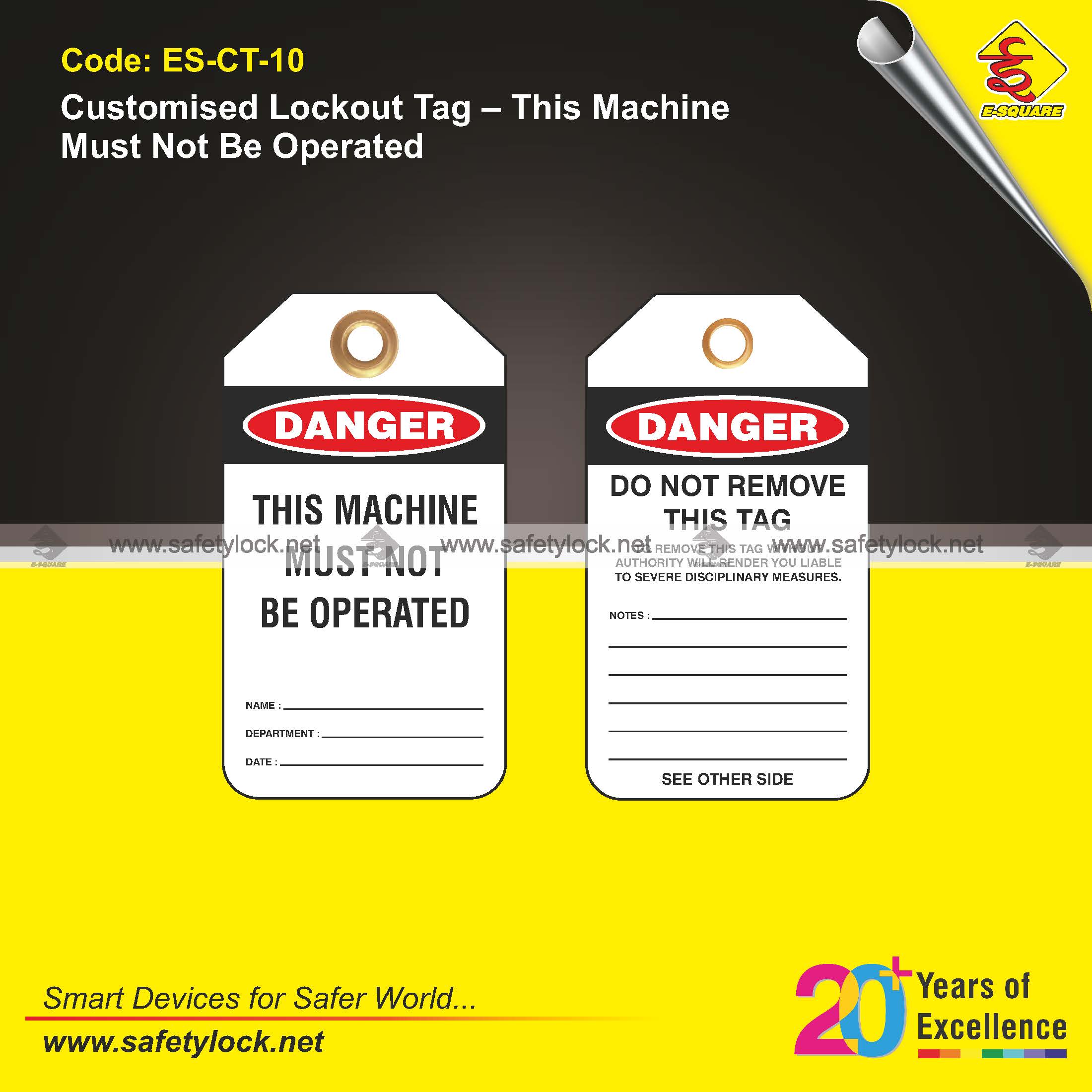 buy danger LOTO tags