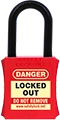 Di-electric Padlocks Nylon Shackle