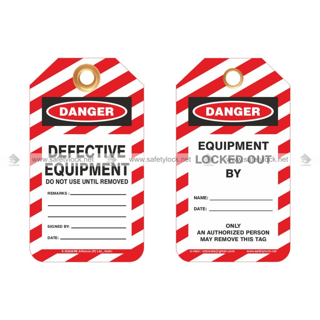 Fire Extinguisher Tag Maintenance Record - Fire Inspection Tag