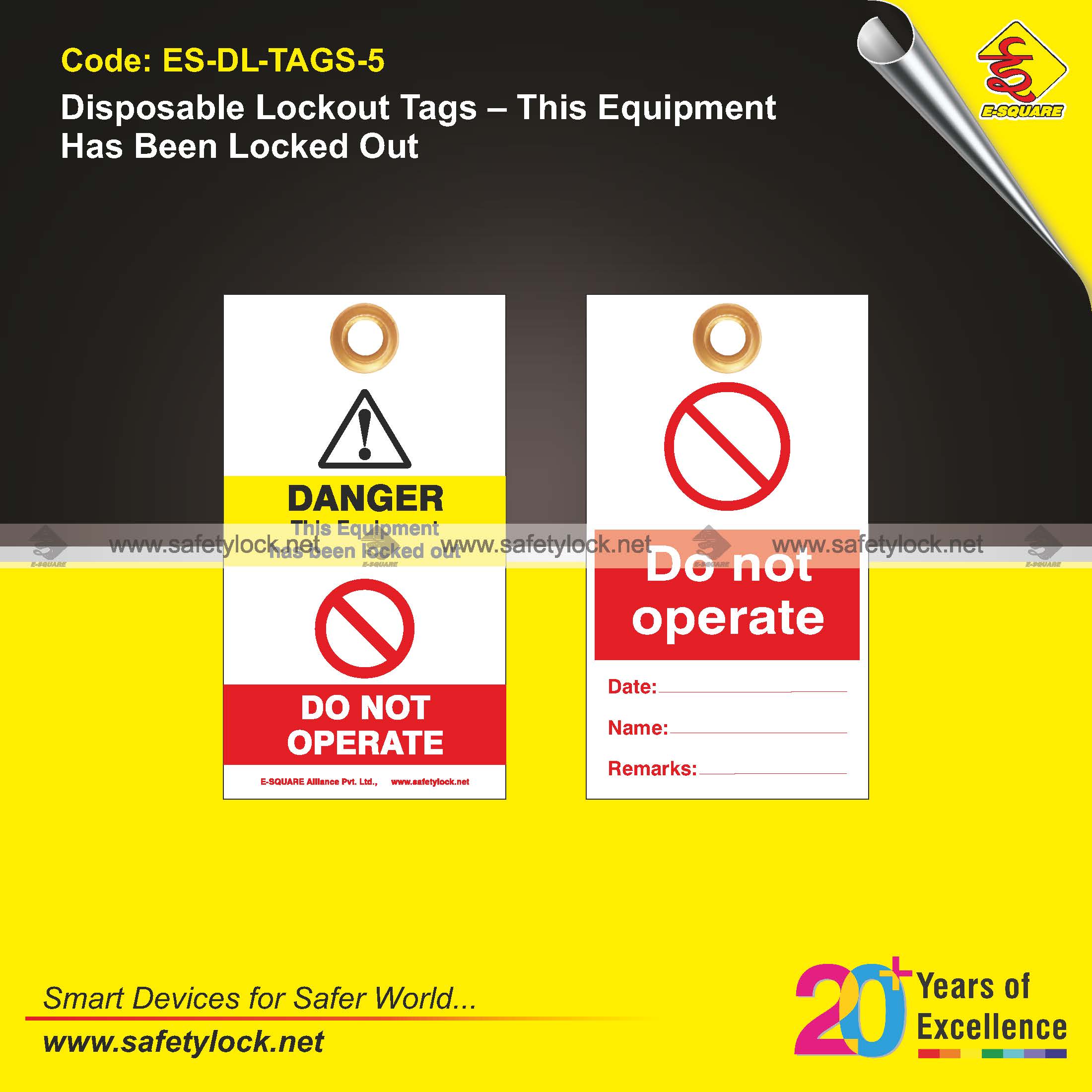 disposable lockout tags supplier
