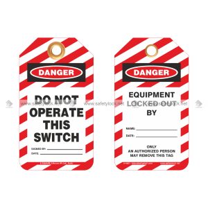 do not operate this switch safety tags