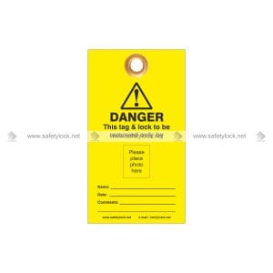 S-Square self laminating tags