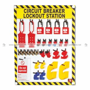 E-Square shadow lockout station for circuit breaker