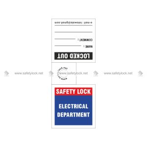 electrical department lockout tags
