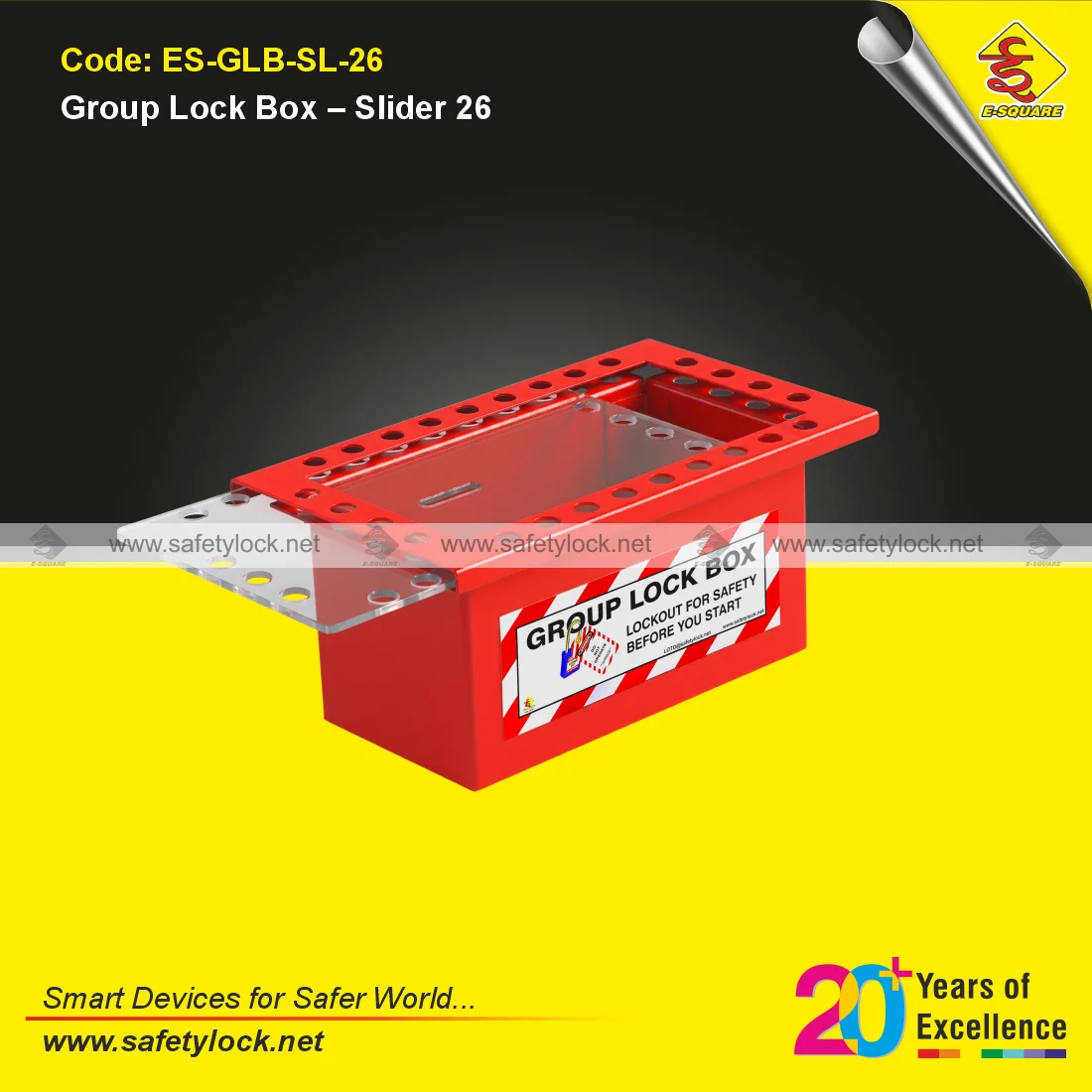 group lock box slider type clear fascia supplier
