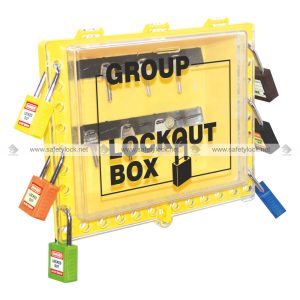 group lockout box hinged fascia panel
