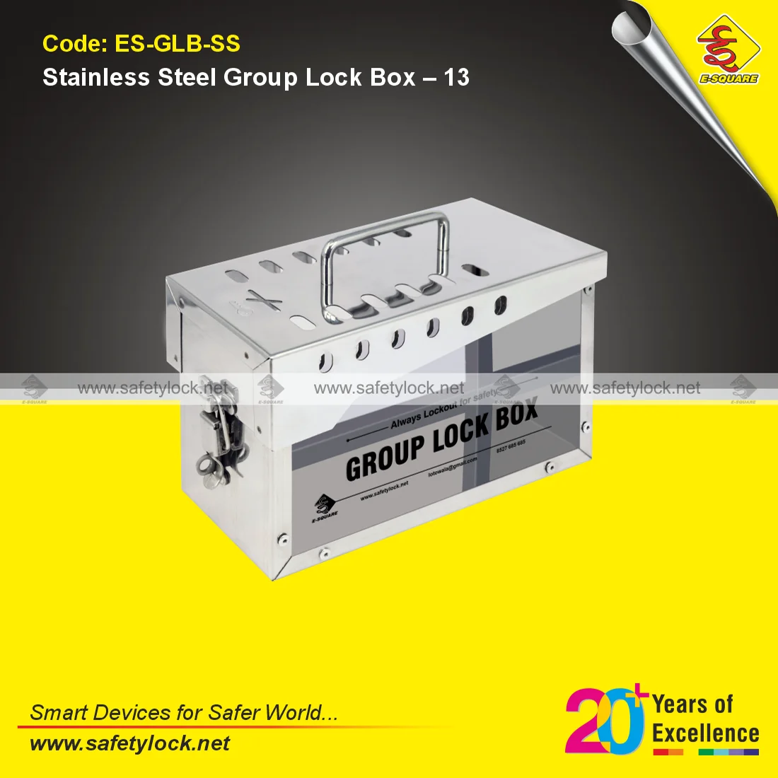 group lockout box stainless steel supplier