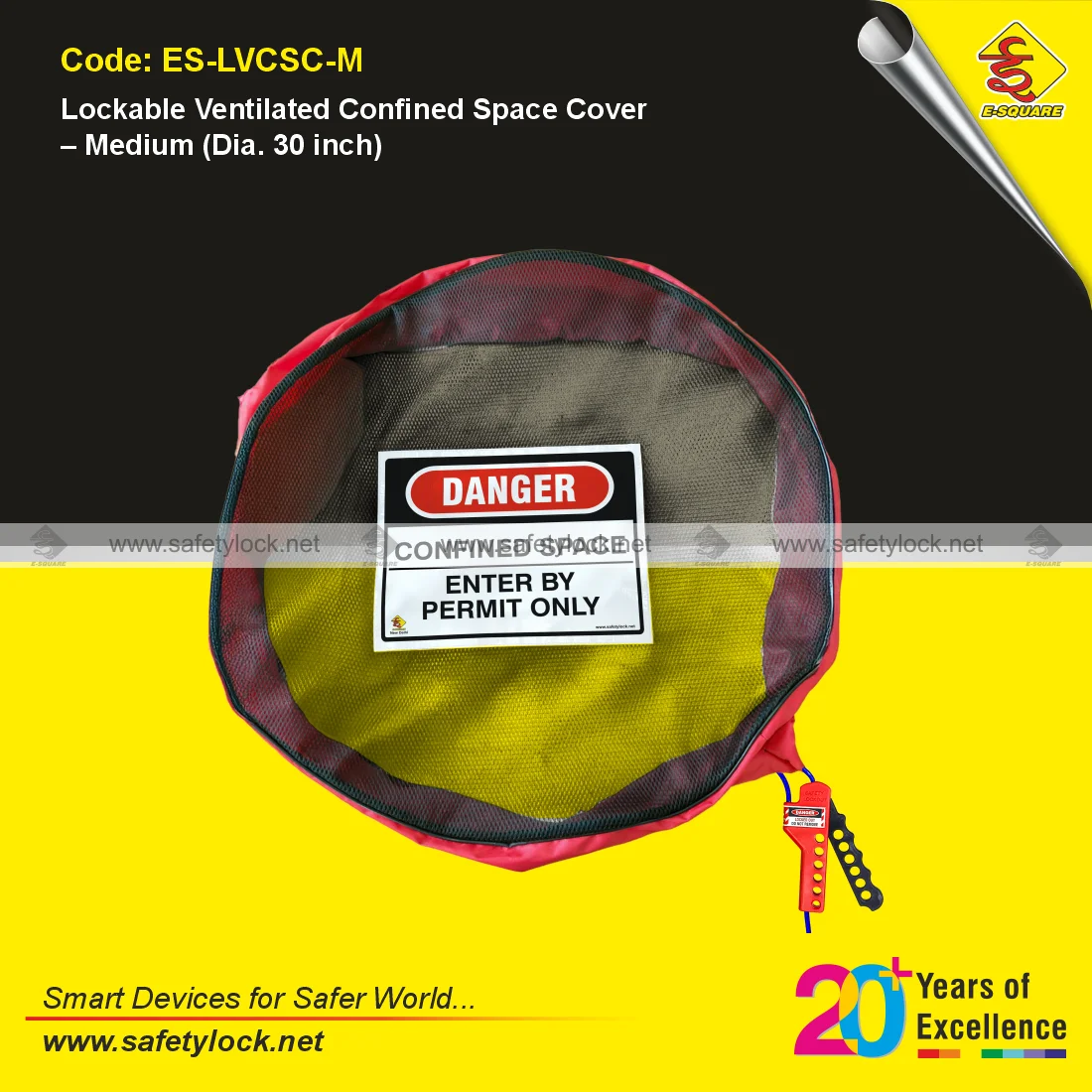 lockable confined space covers