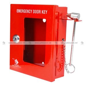 lockout emergency key box with hammer