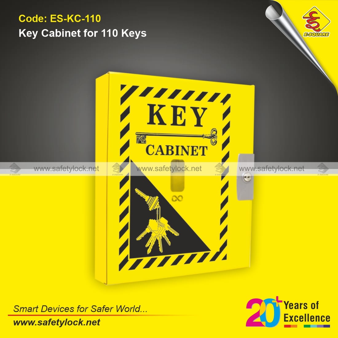 lockout key cabinet for 110 keys