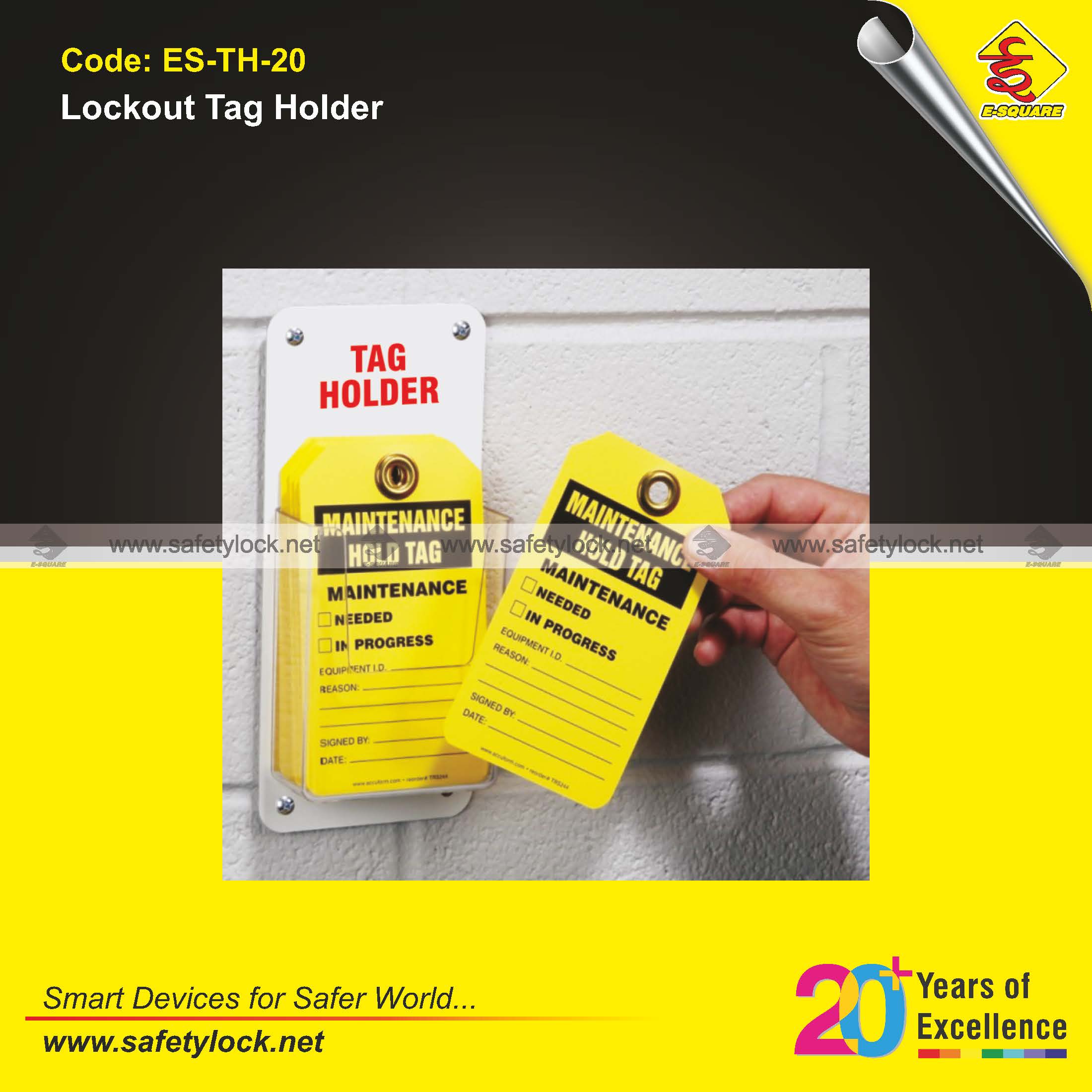 lockout tag holder
