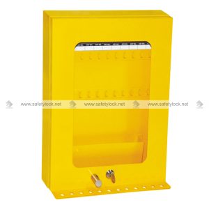 lockout tagout key and document storage cabinet