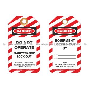 lockout tags do not operate maintenance lock out