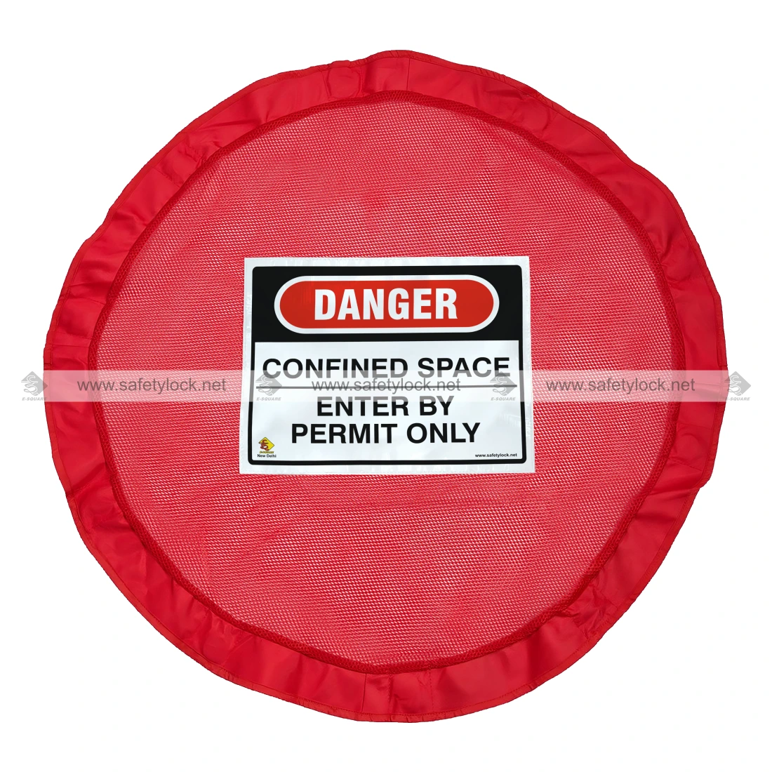magnetic confined space lockout cover for confined space