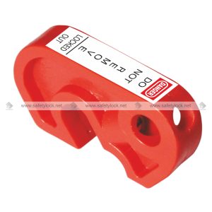 Miniature Circuit Breaker Lockout Device - Red