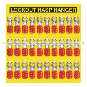 open lockout station for hasps