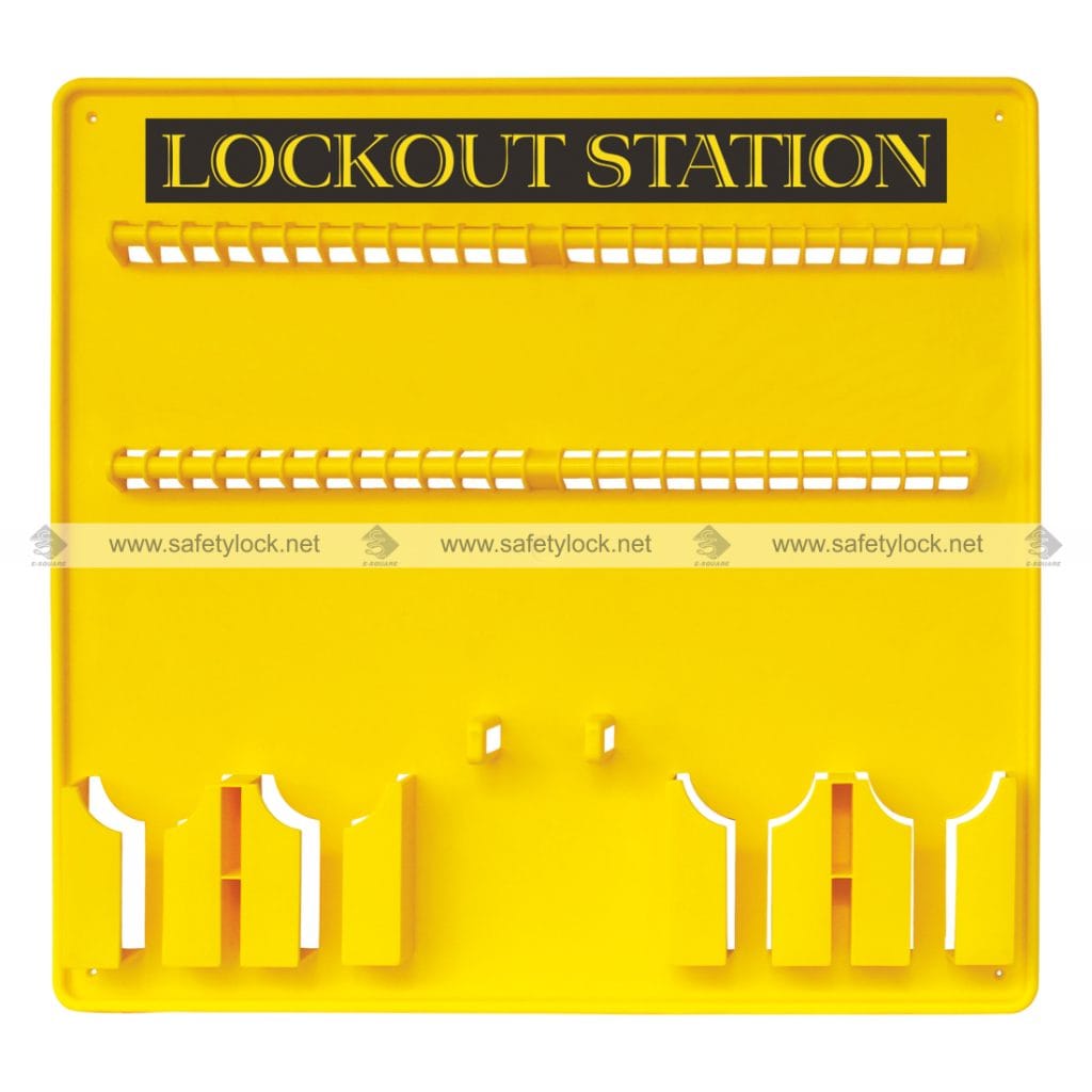 Large Compact Lockout Tagout Station | E-Square Alliance