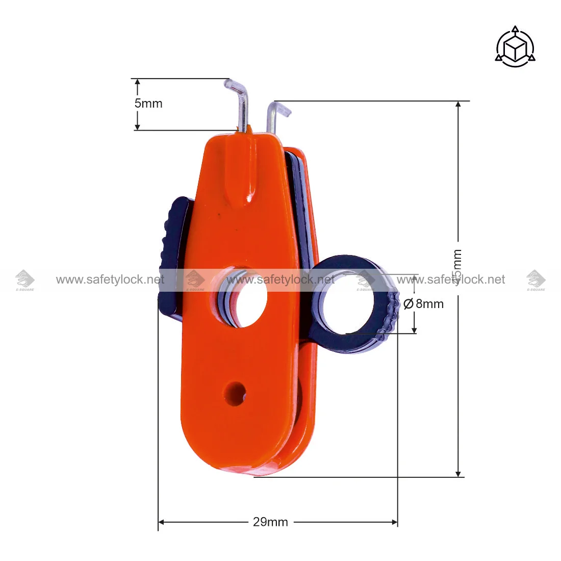 pin out wide premier circuit breaker lockout dimension