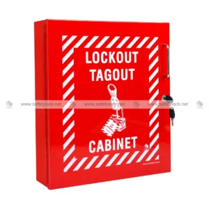 red color LOTO cabinet manufacturer