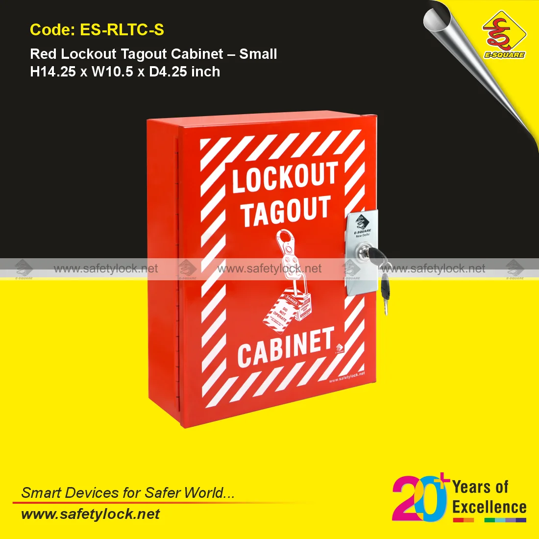 red colour lockout tagout station