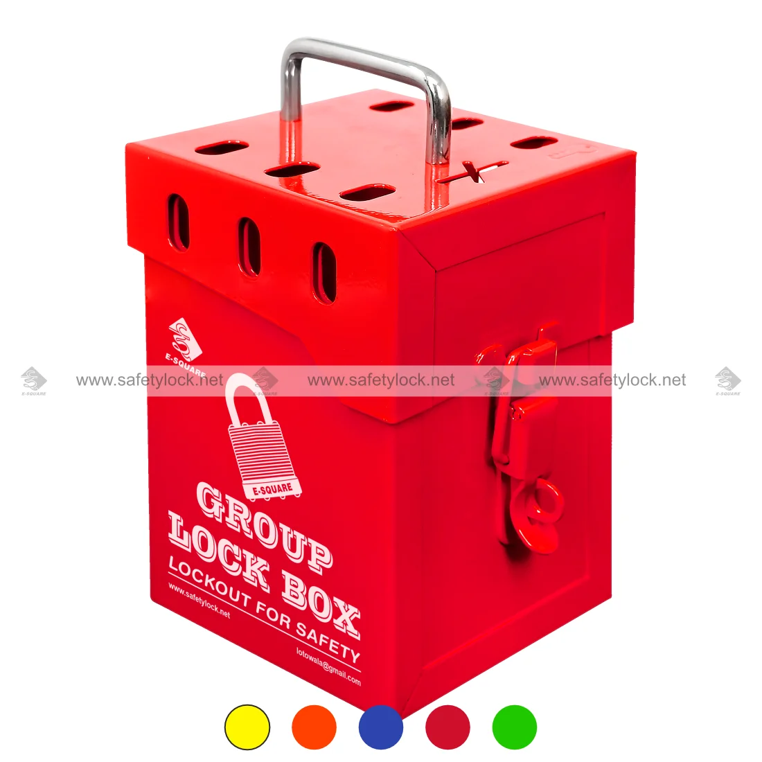 red group lock box