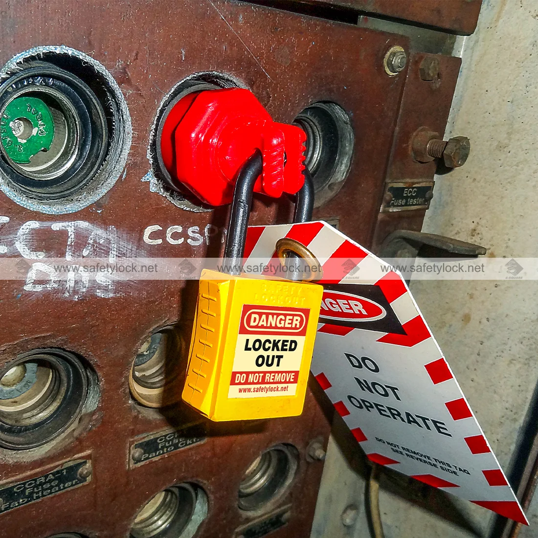 round fuse lockout device application