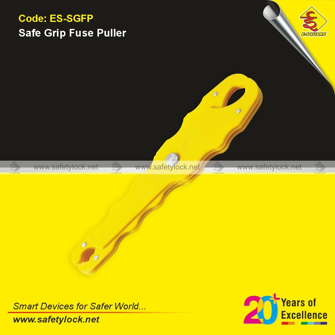 Safe Grip Fuse Puller for Electrical Safety and Secure Fuse Handling Applications