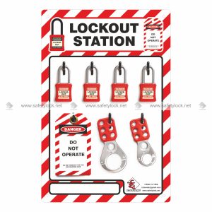 shadow lockout station with LOTO products