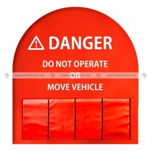 temporary steering wheel lockout cover red color