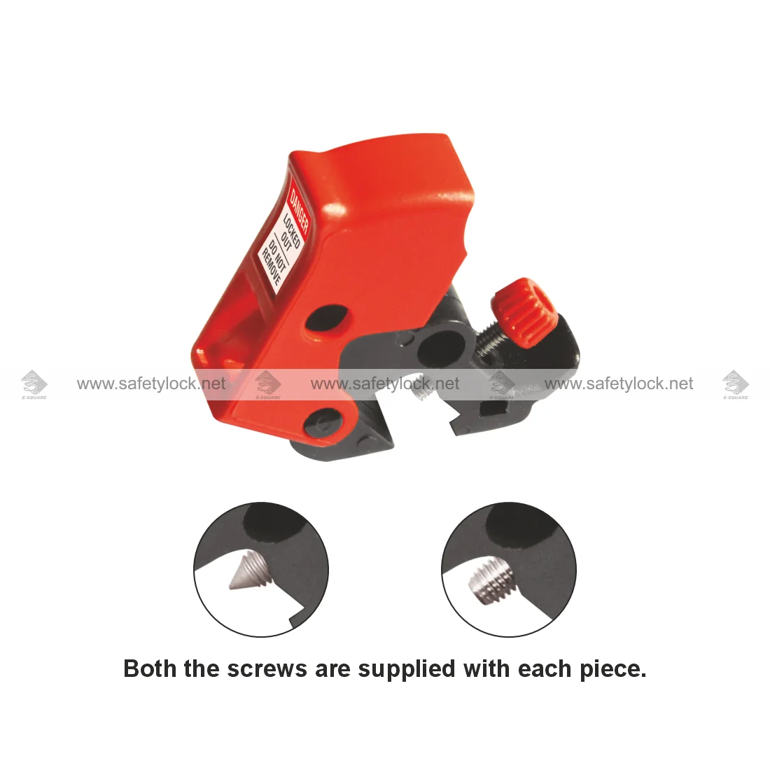 tool free universal circuit breaker lockout device by E-Square