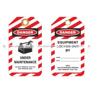 under maintenance lockout tags