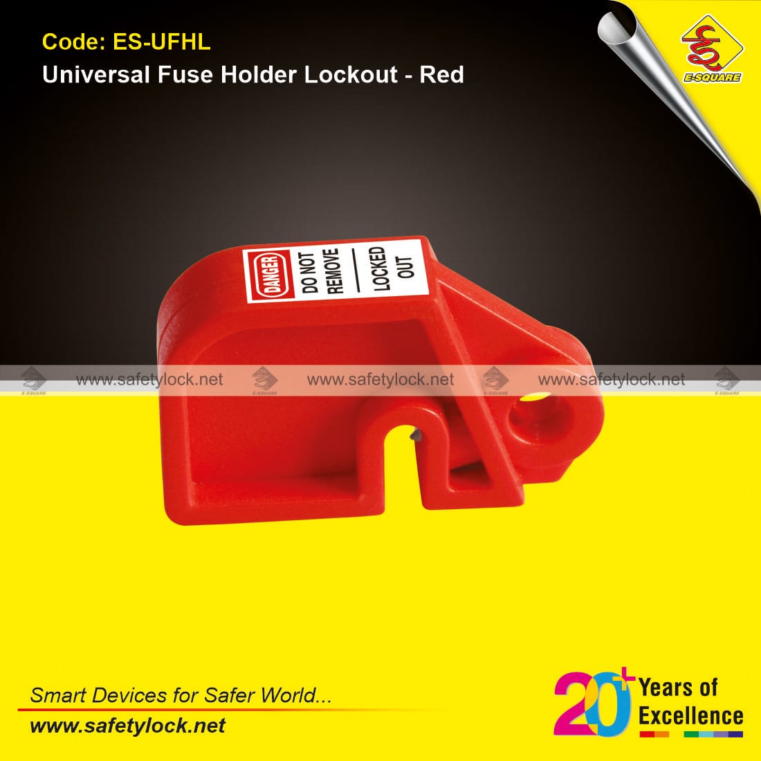 universal fuse holder lockout tagout device