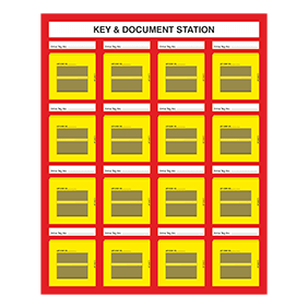Wall Mounting Stations for Small Group Lock Mini Box