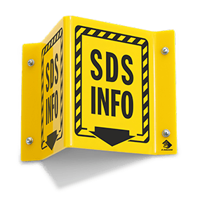 2 Sided Projection V Signs