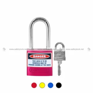 aluminium lockout padlock different colors