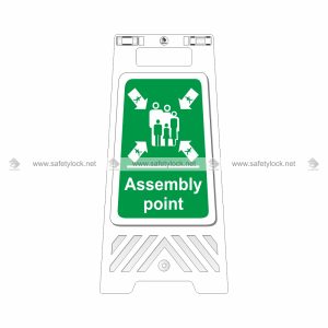 assembly point floor stand