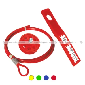 cable lockout device with tool and 2 meter cable