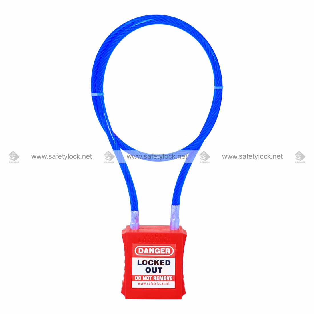 cable lockout safety padlock